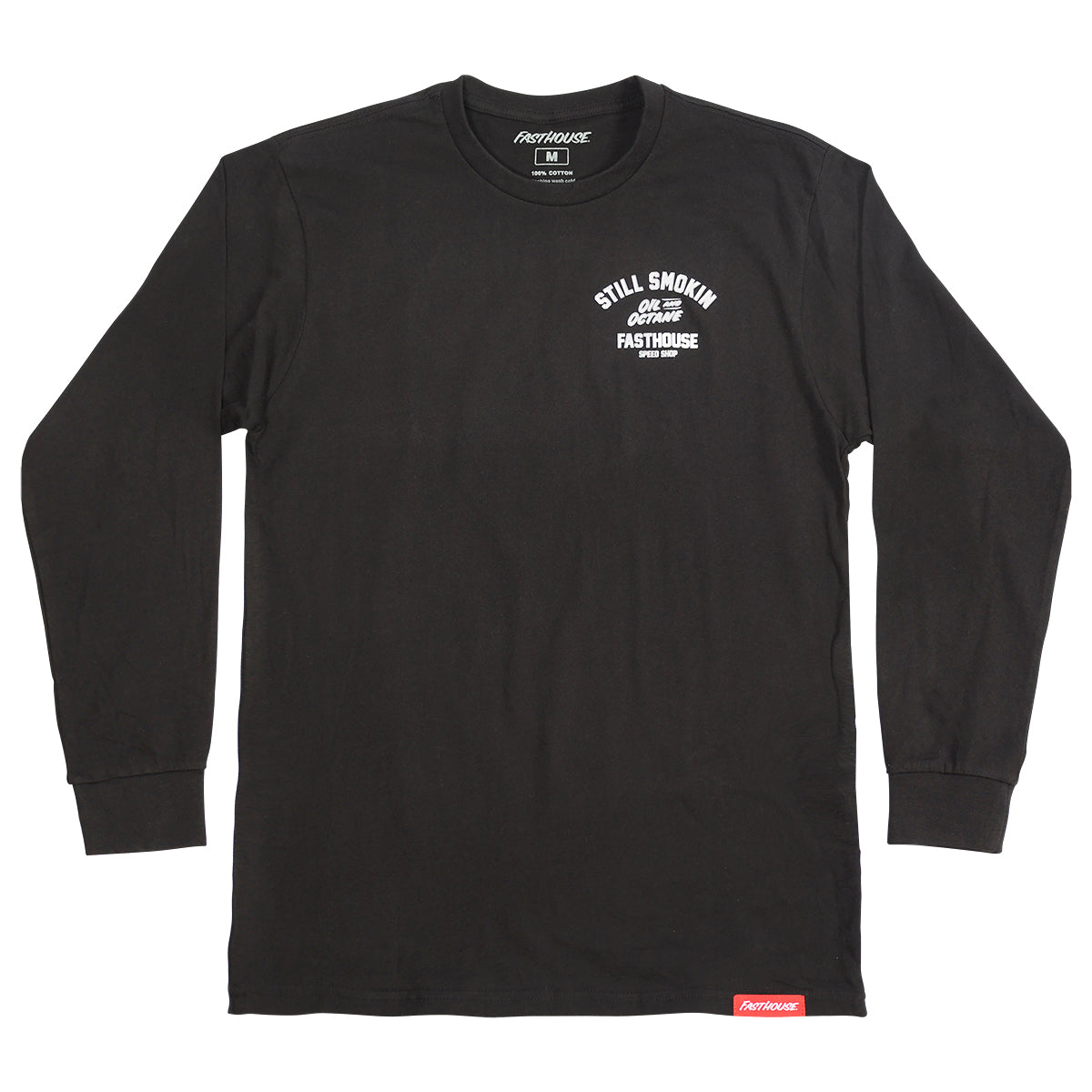 Smoke & Octane Long Sleeve Tee - Black