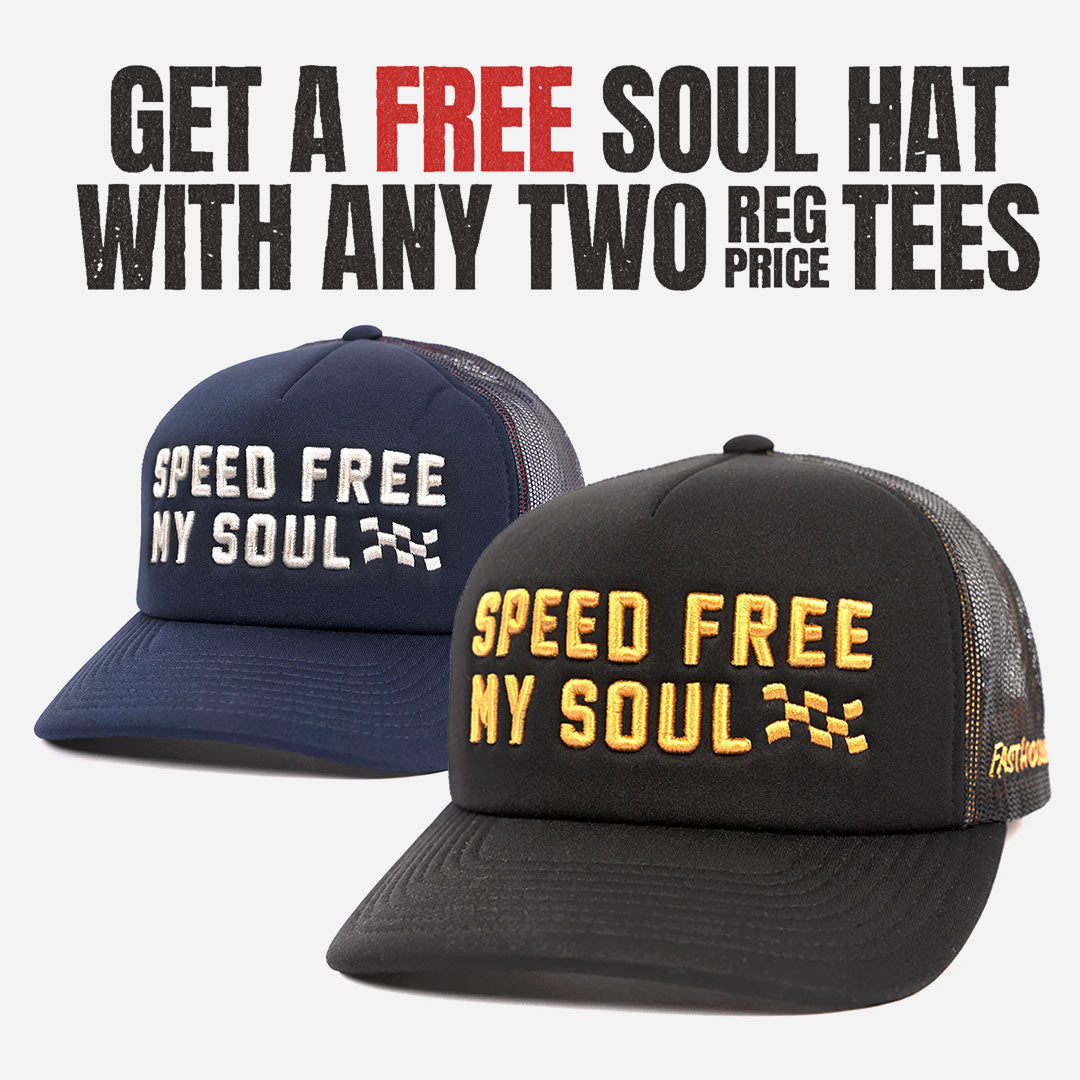 Free Soul Hat with purchase of Two Tees