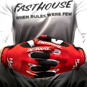 Speed Style Glove - Red/Black
