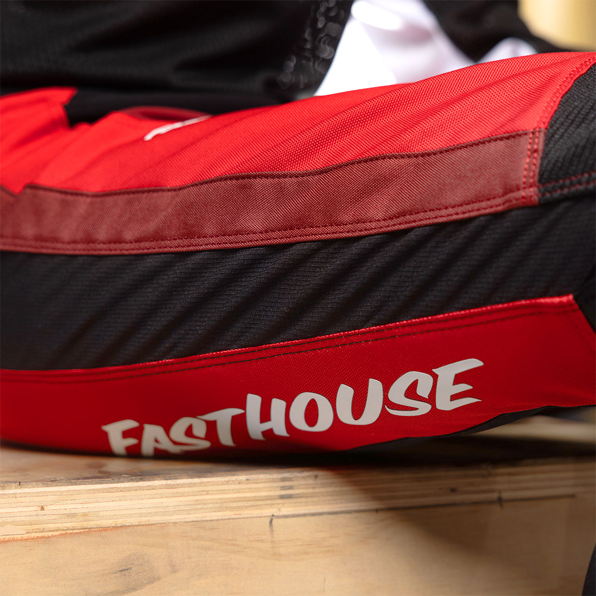 Grindhouse Mod Youth Pant - Red/Black