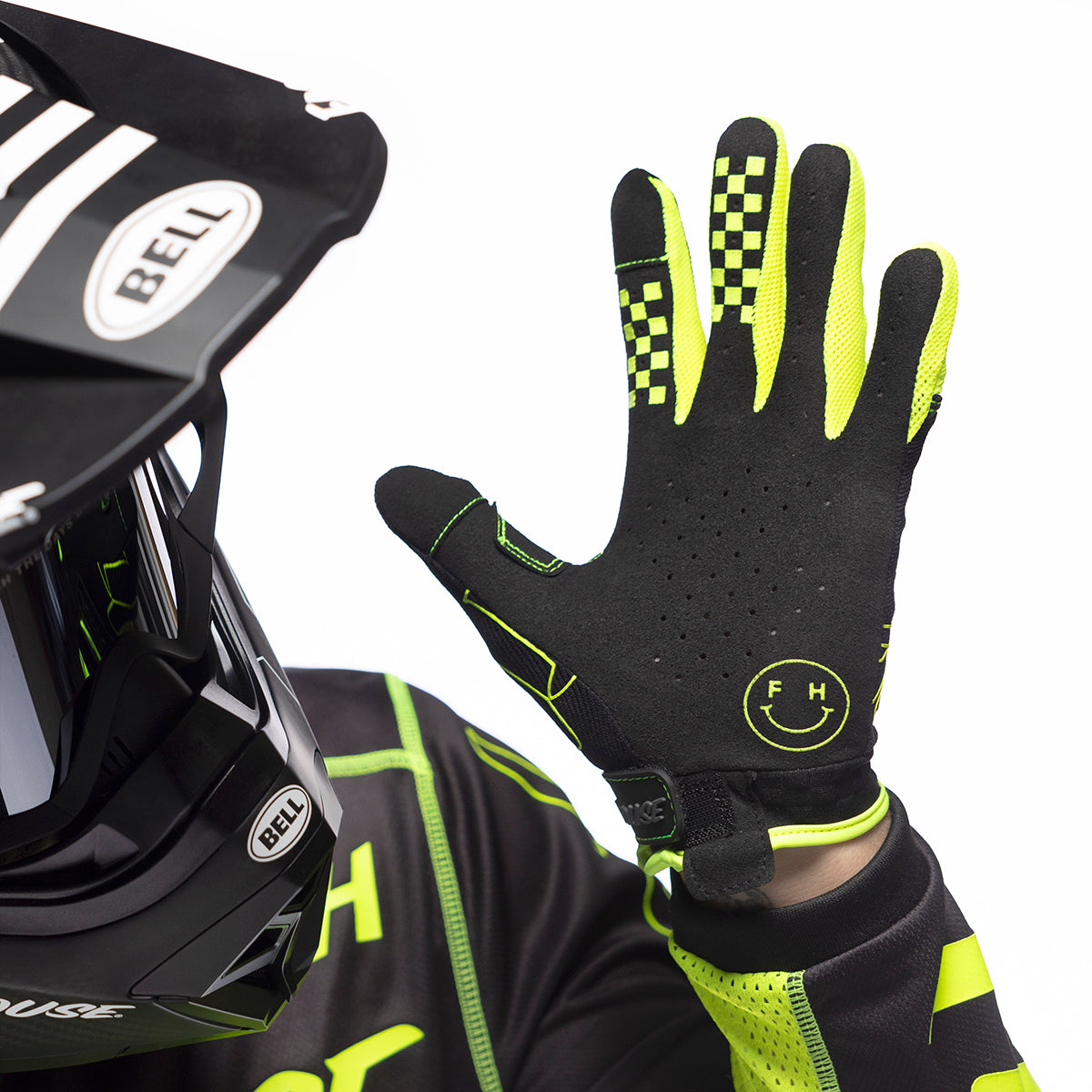 Speed Style Riot Glove - Black/High Viz