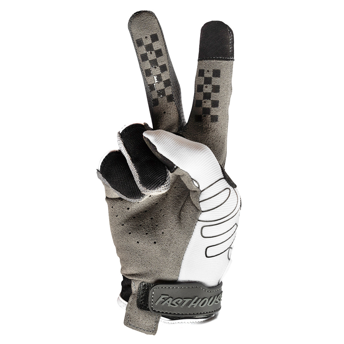 Speed Style Riot Glove - White/Black