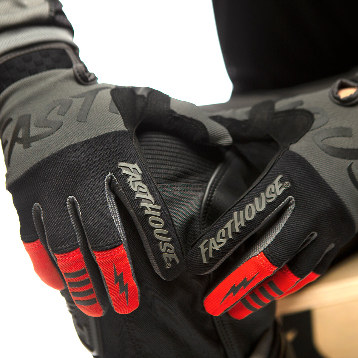 Speed Style Sector Youth Glove - Gray/Black