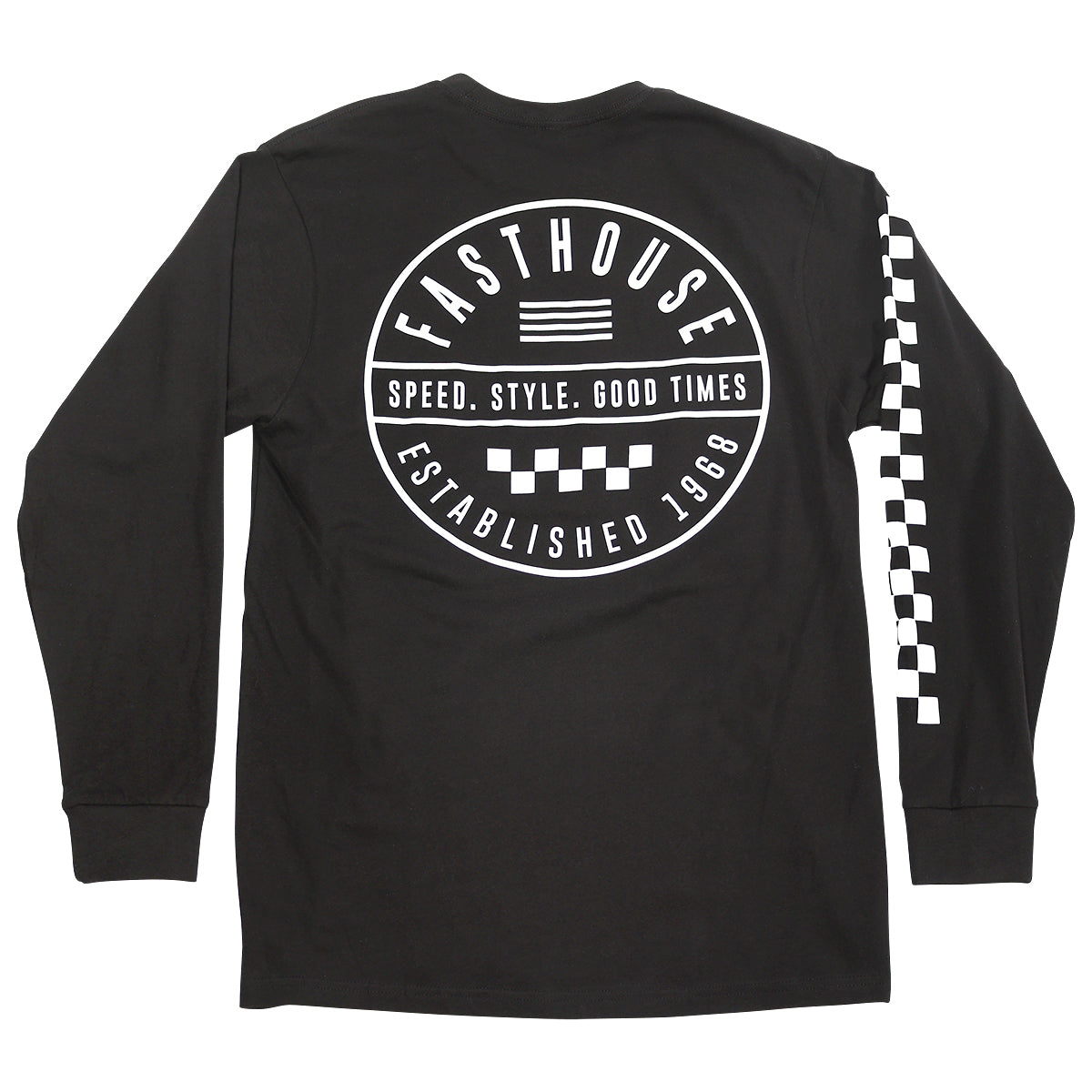 Statement Long Sleeve Tee - Black