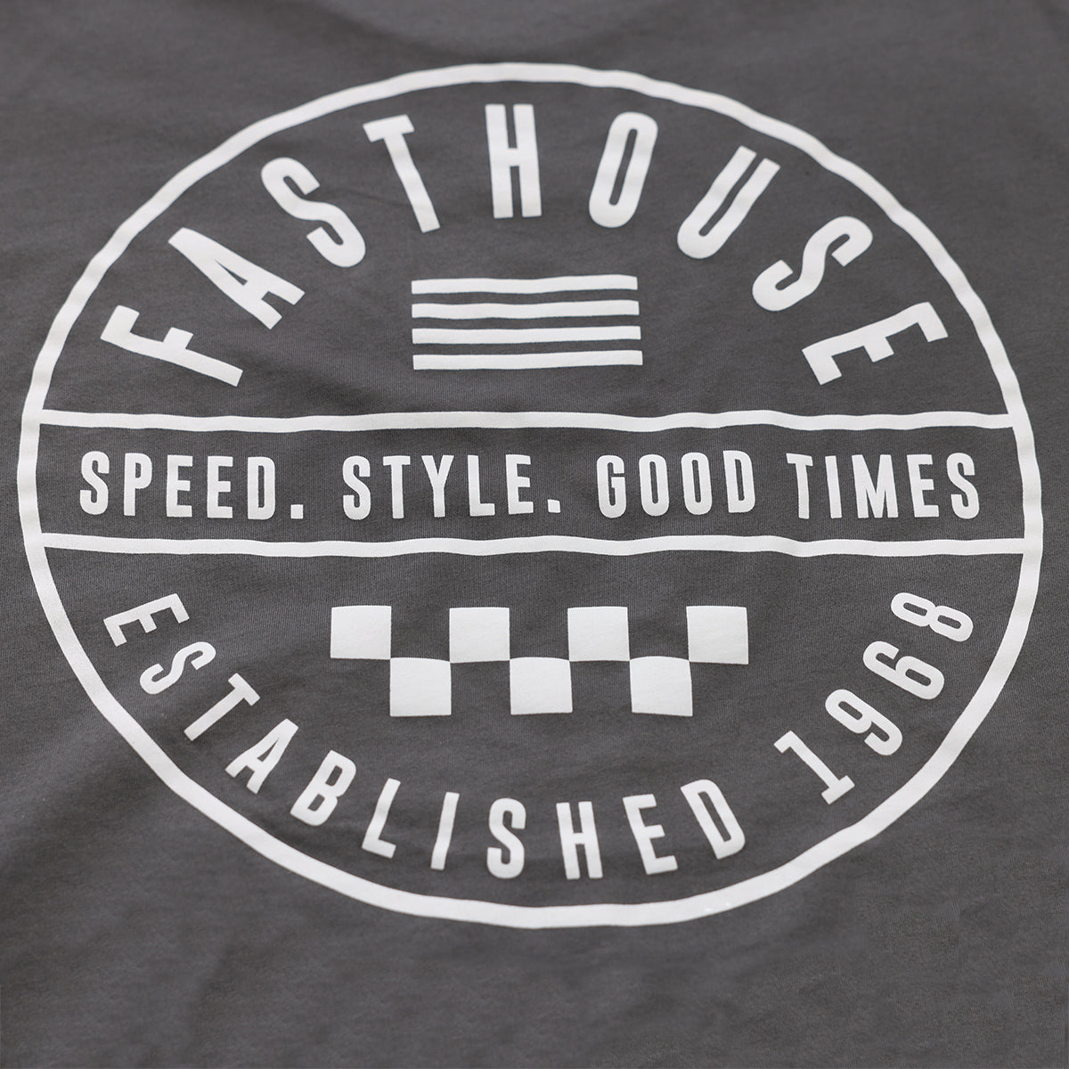 Statement Tee - Gunmetal