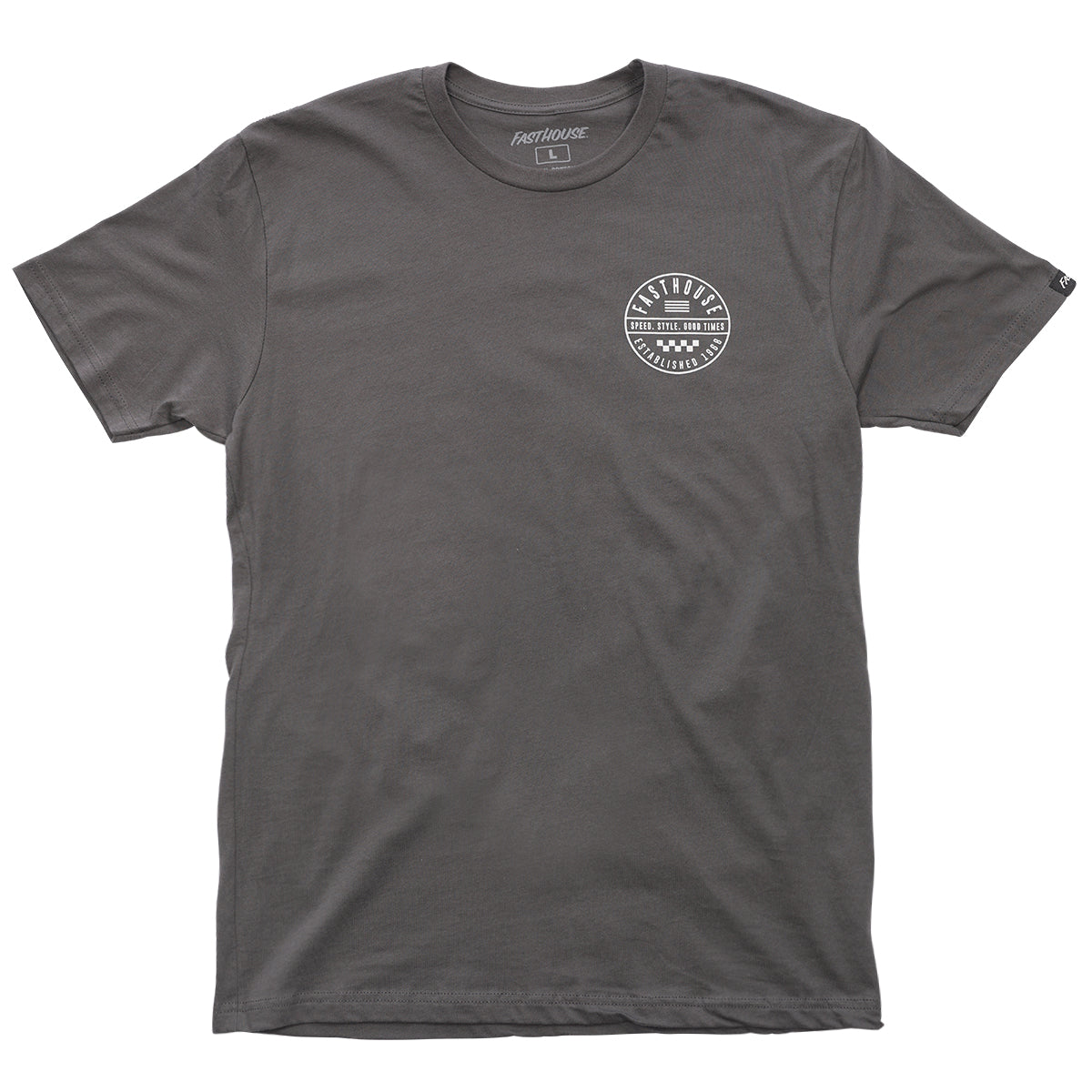 Statement Tee - Gunmetal