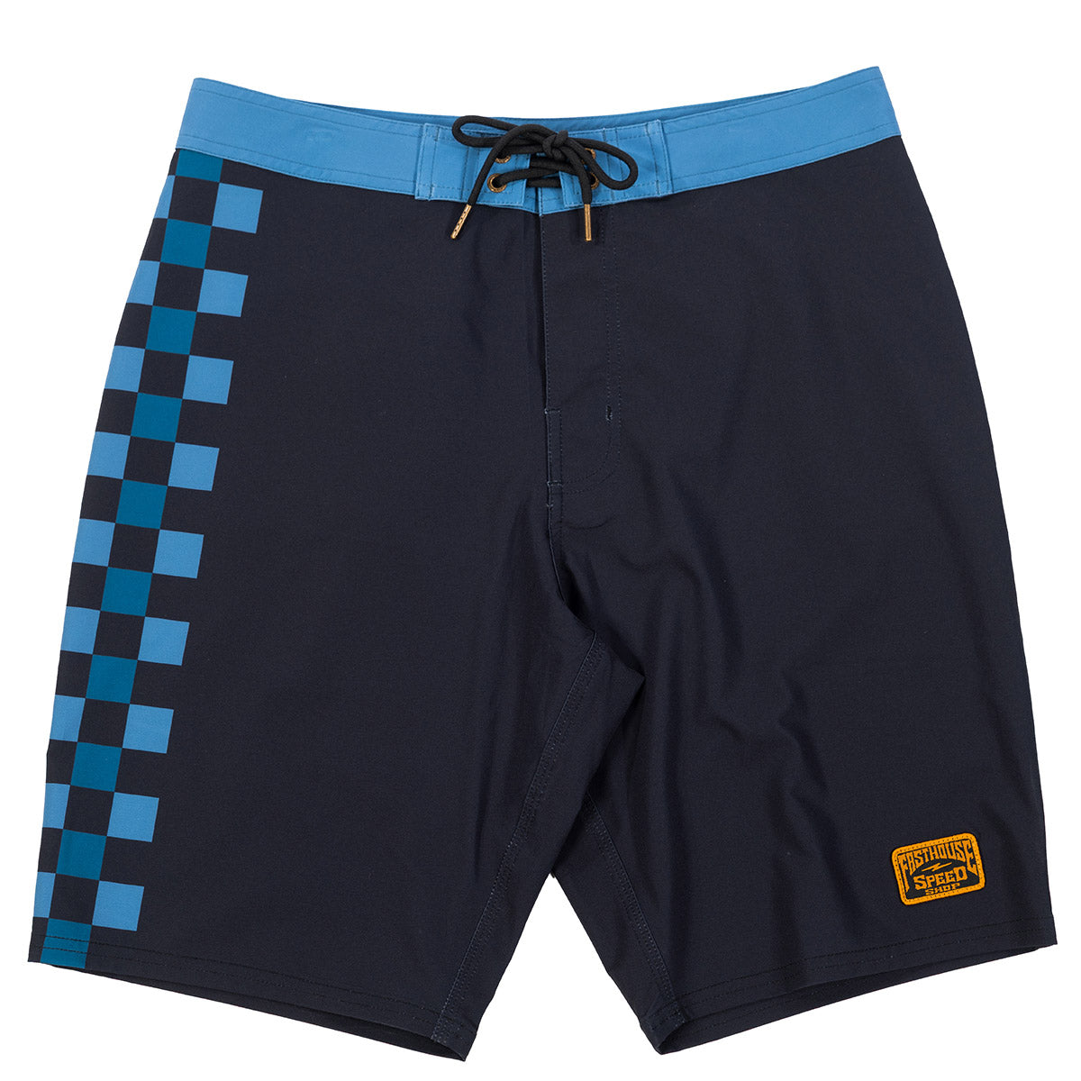 Staycation 21" Boardshort - Black/Denim