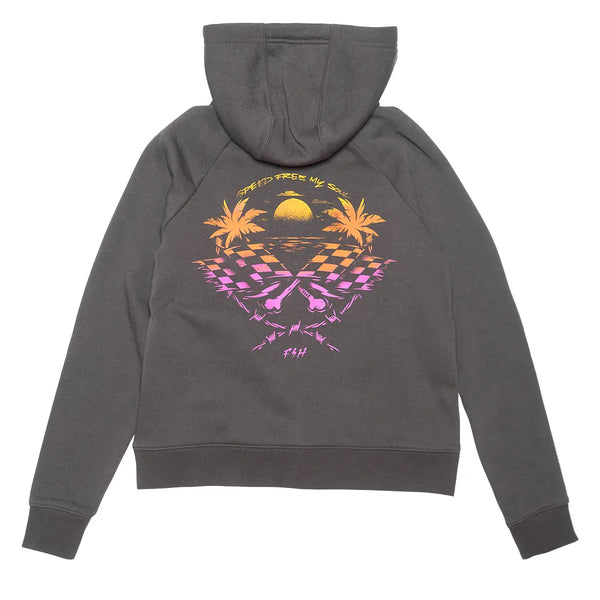 SunStruckWomensHoodedPullover-