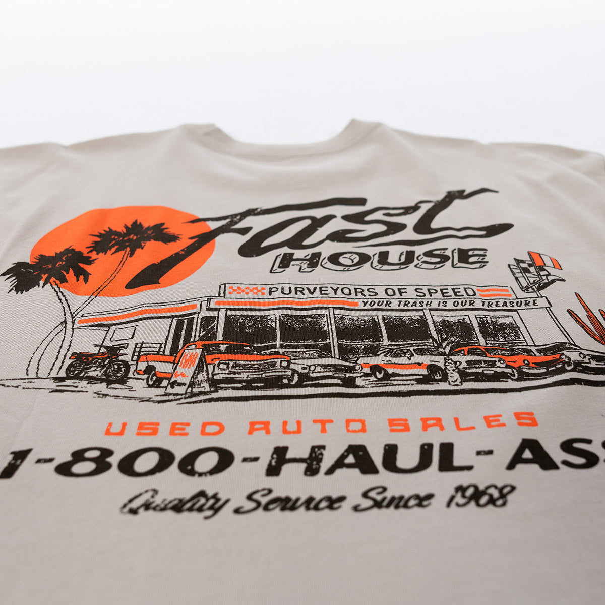 Sunset Tee - Light Gray