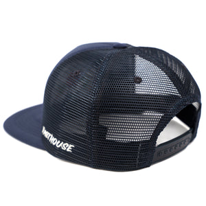 Surfercross Hibiscus Hat - Navy