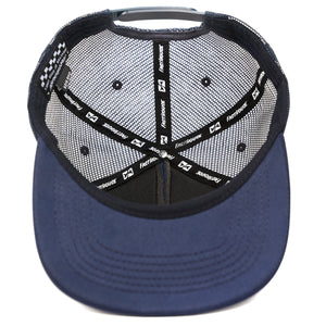 Surfercross Hibiscus Hat - Navy