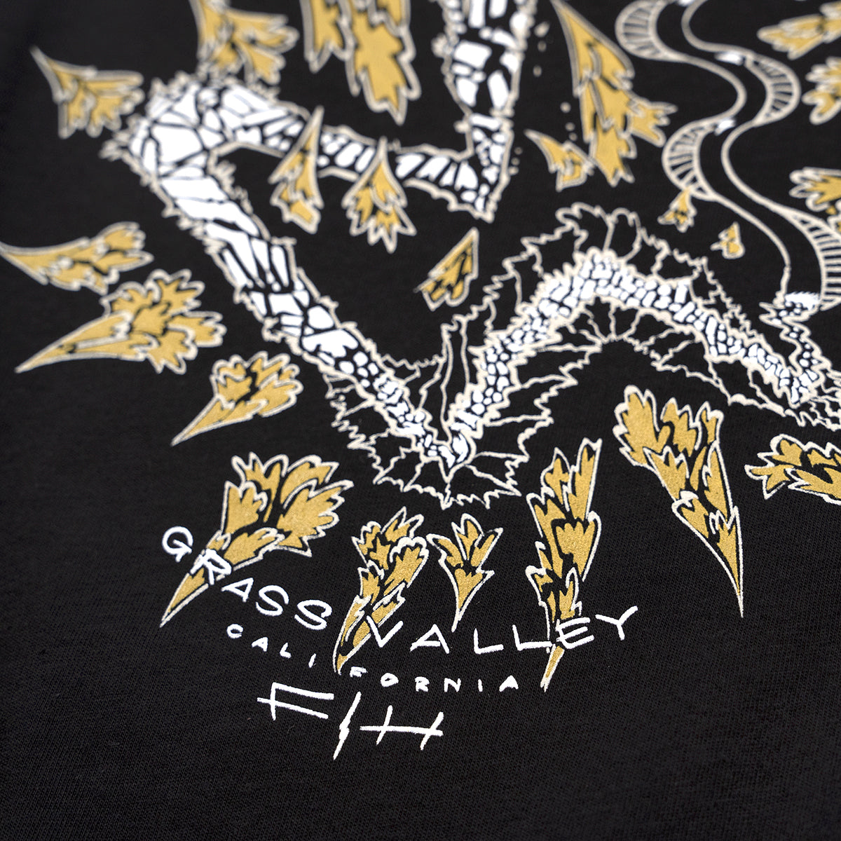 TDS Grass Valley Tee - Black closeout