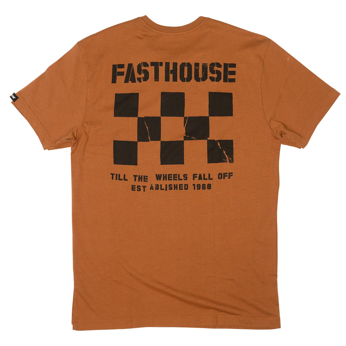 Torn SS Tee - Rust