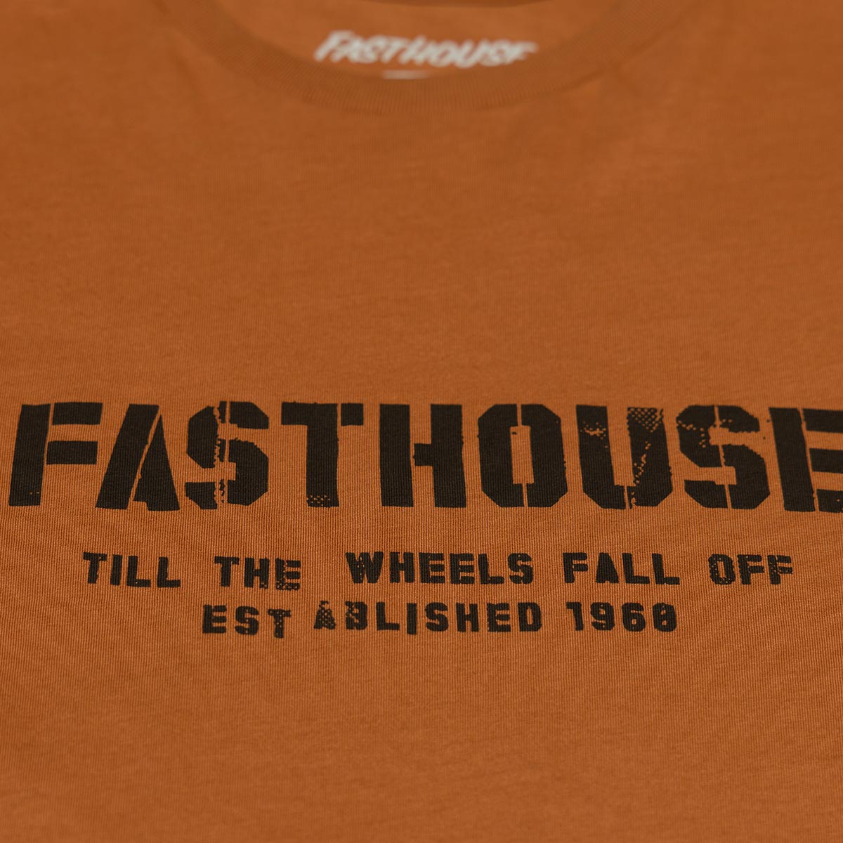 Torn SS Tee - Rust