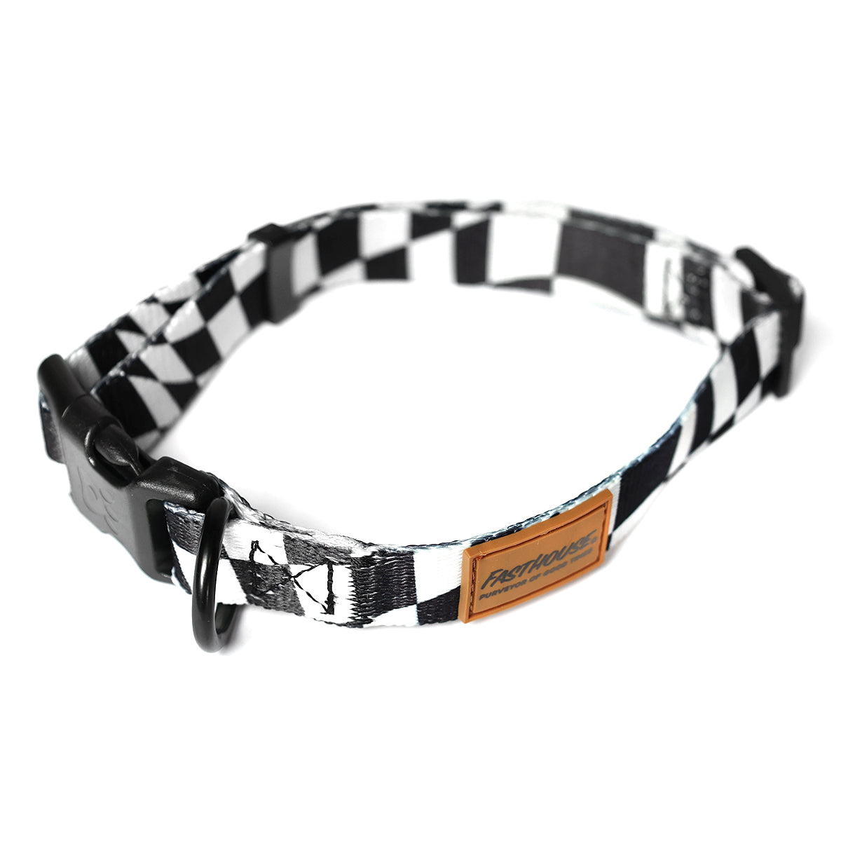 Trip Dog Collar - Black/White