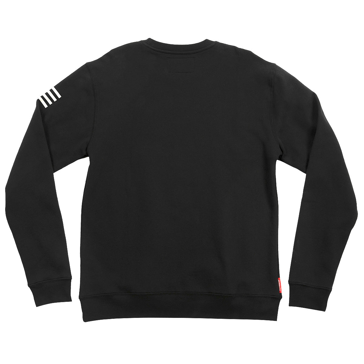 Umbra Fleece Crew Neck Pullover - Black