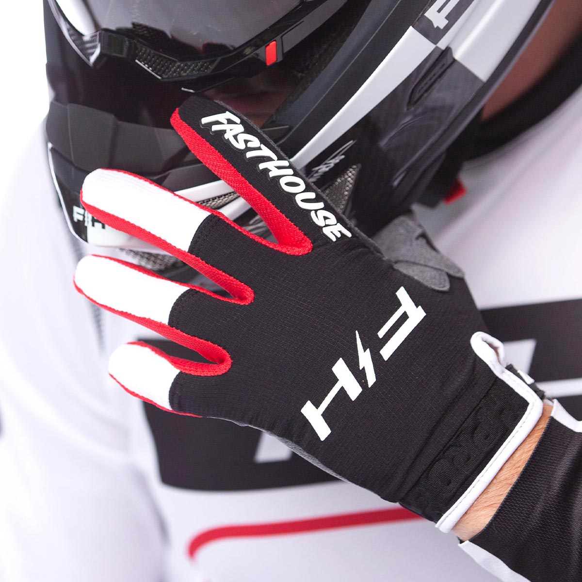 Grindhouse Pro Apex Glove - Black/White