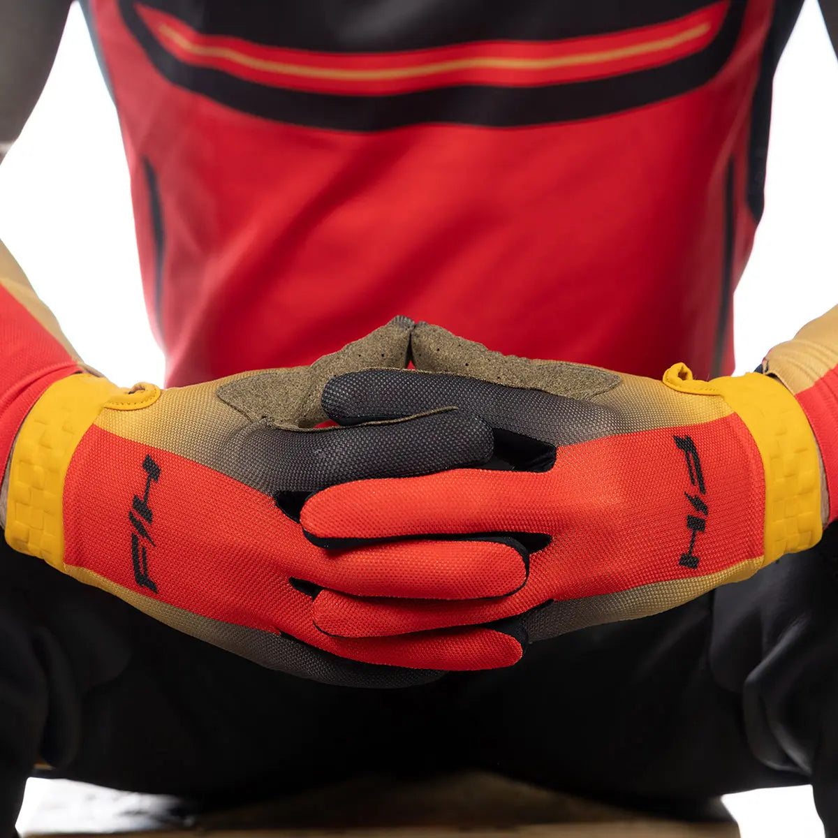 Vapor React Glove - Racing Red/Black Fasthouse