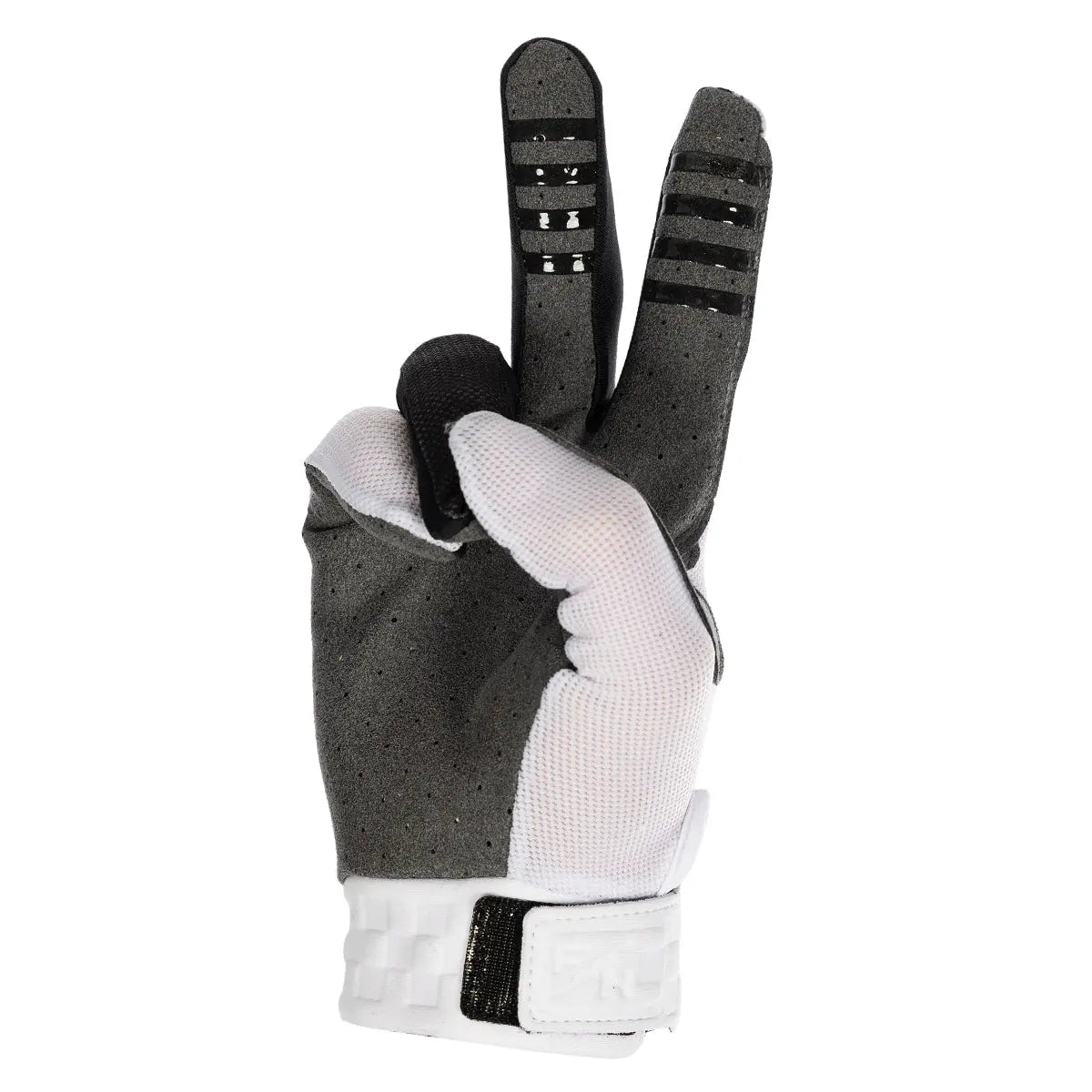 Vapor React Glove - White/Black Fasthouse