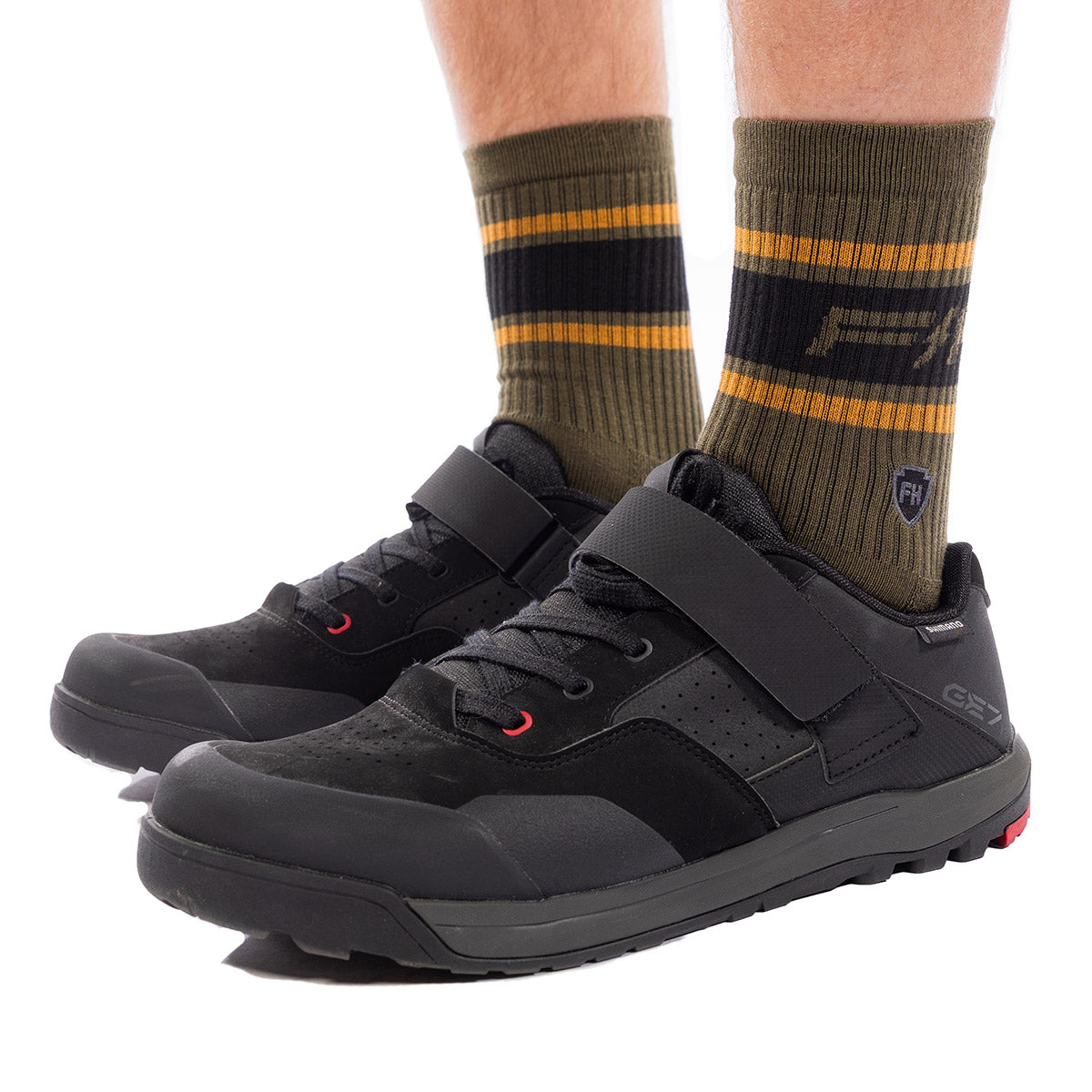Vector Performance Crew Sock - Olive