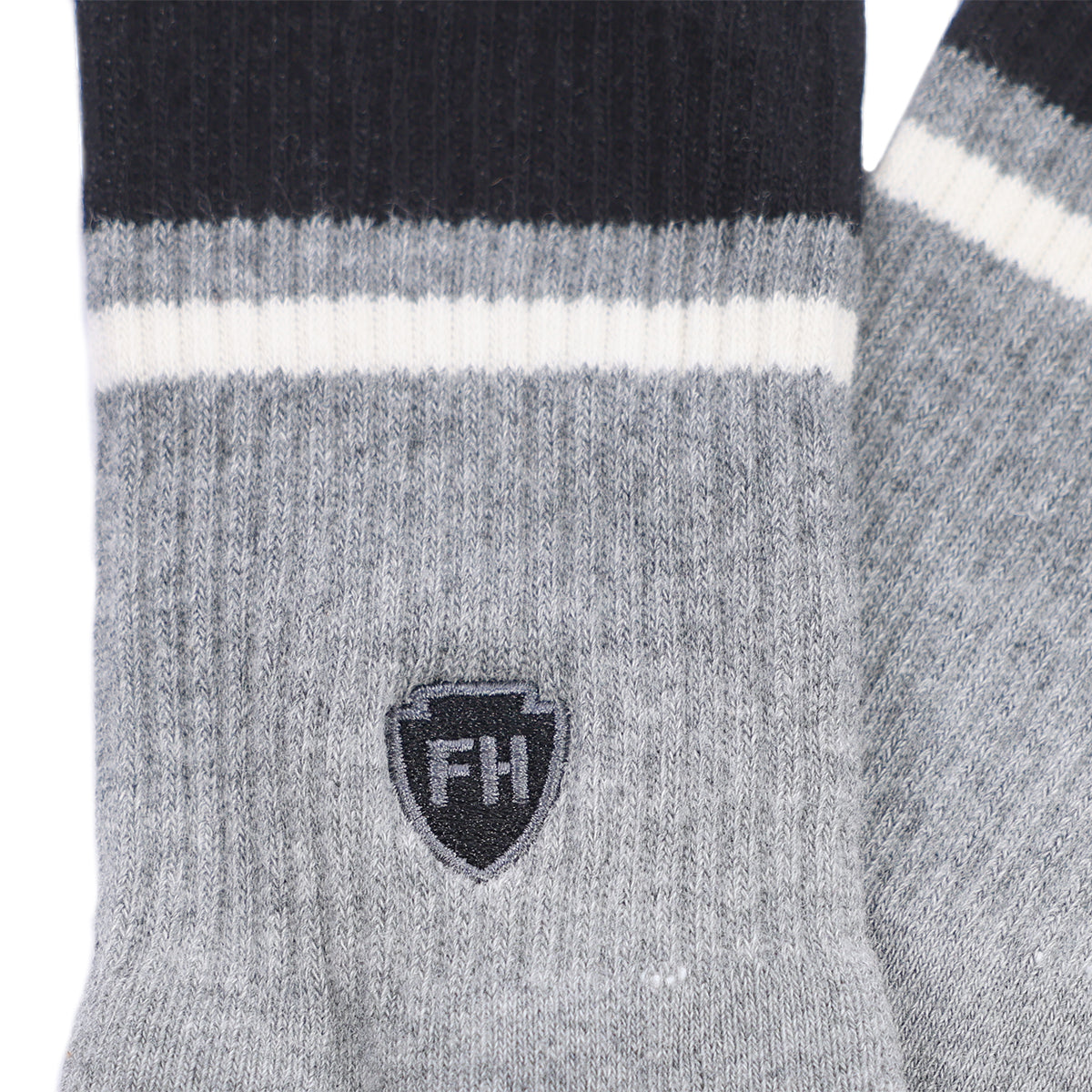 Venice Sock - Heather Gray/Black
