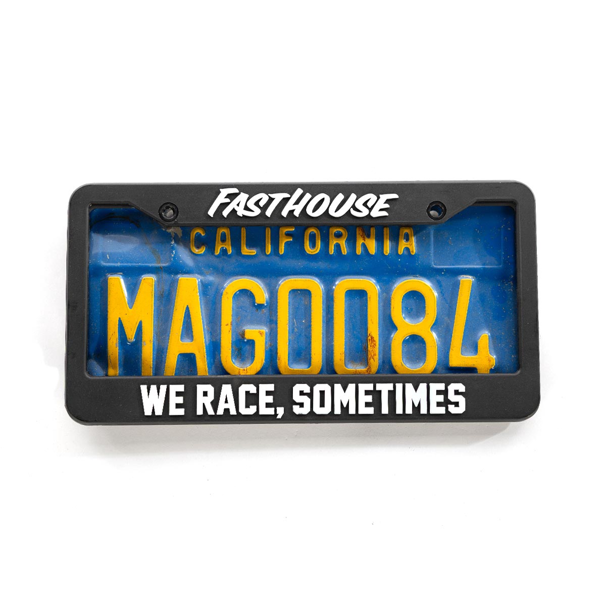 We Race License Plate Frame
