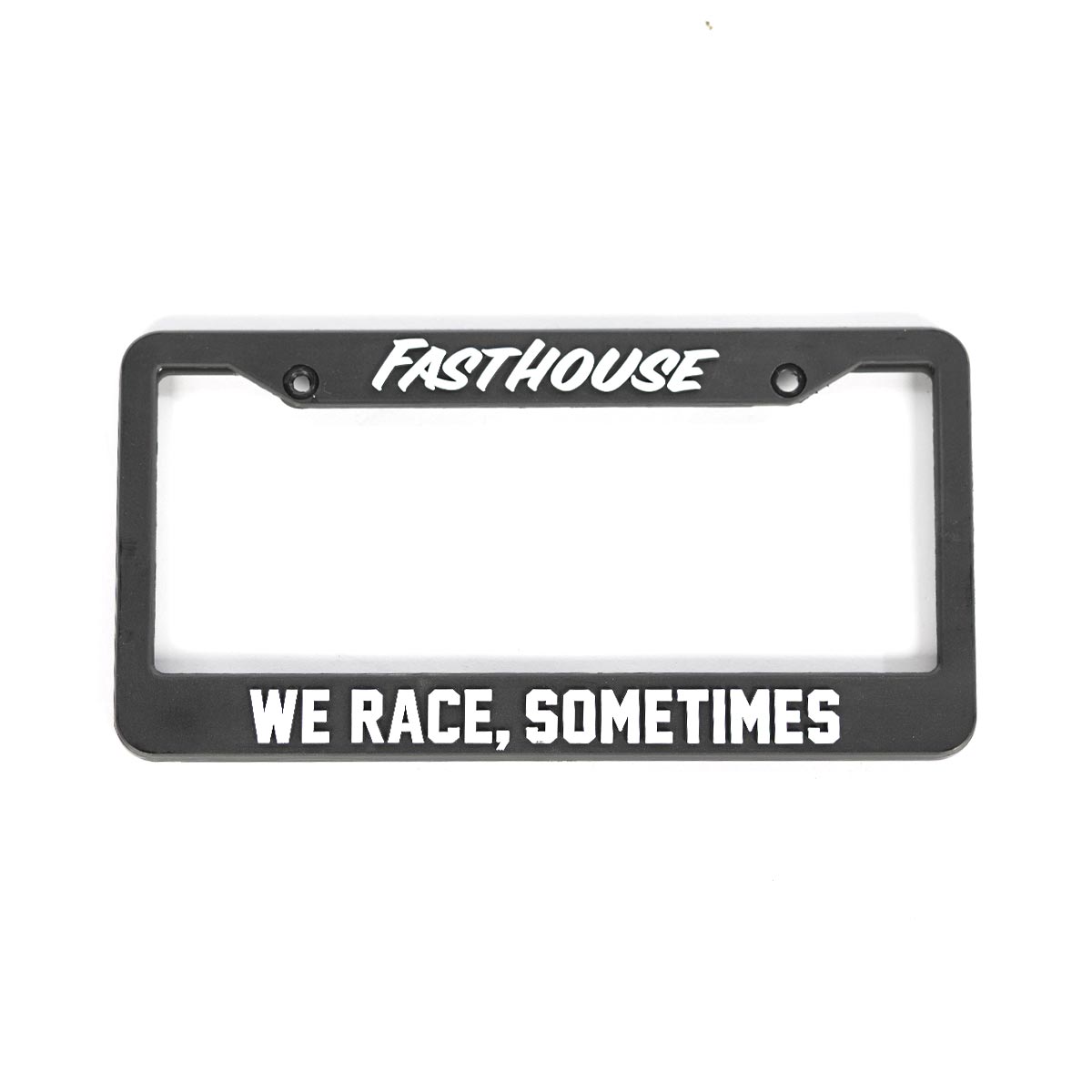 We Race License Plate Frame