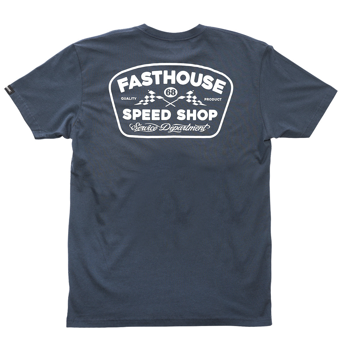 Wedged Tee - Indigo