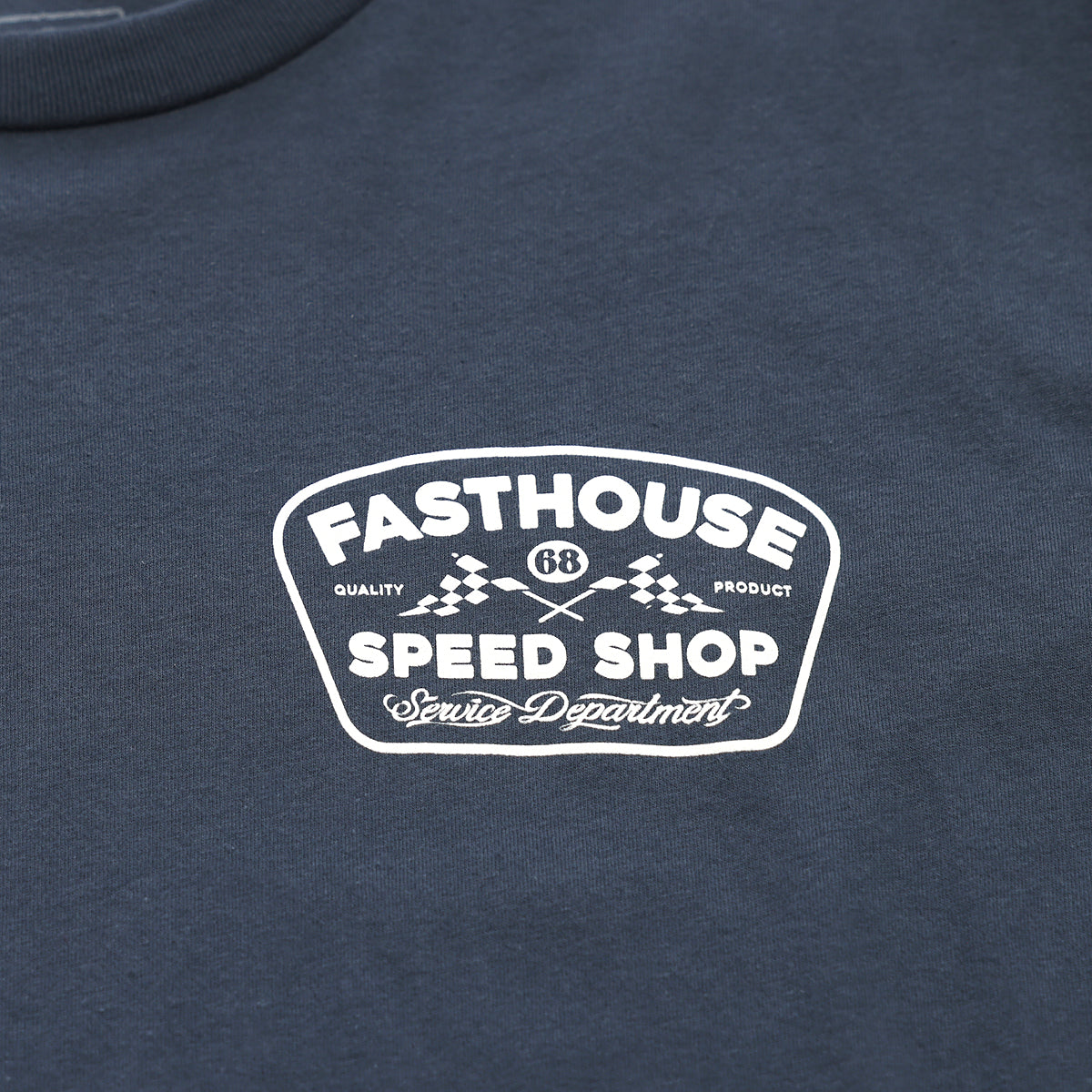 Wedged Tee - Indigo