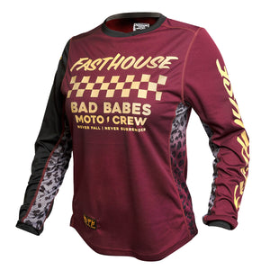 Grindhouse Golden Crew Women's Jersey - Maroon