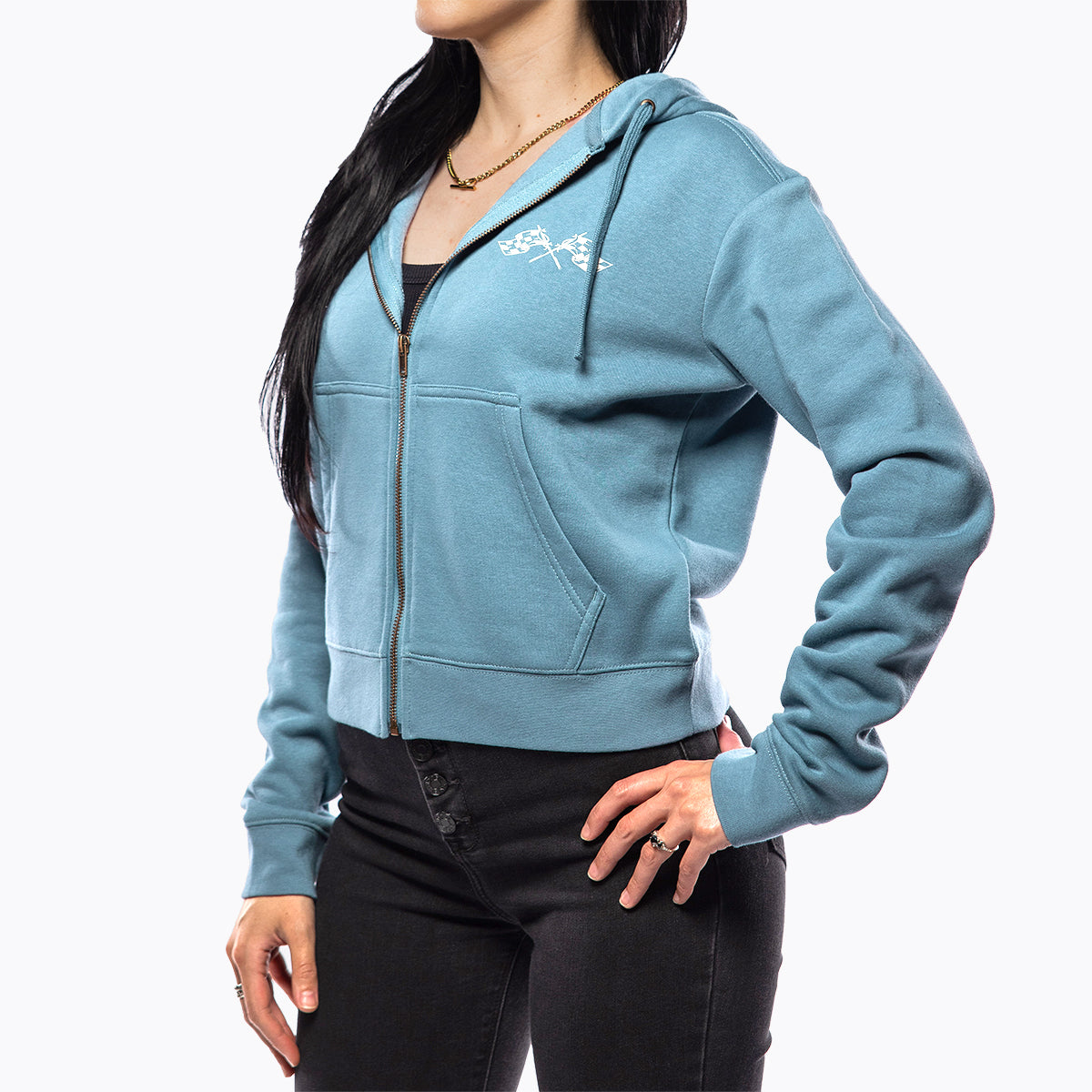 Crown Women's Hooded Zip-Up