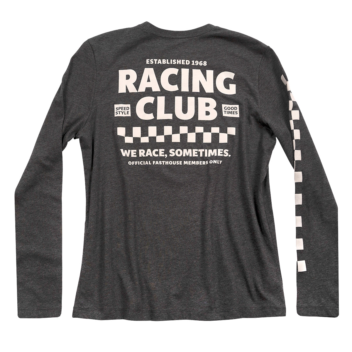 Members Only Long Sleeve Women's Tee - Dark Heather