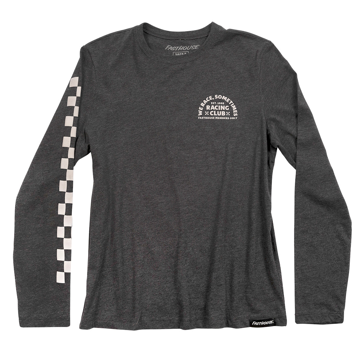 Members Only Long Sleeve Women's Tee - Dark Heather