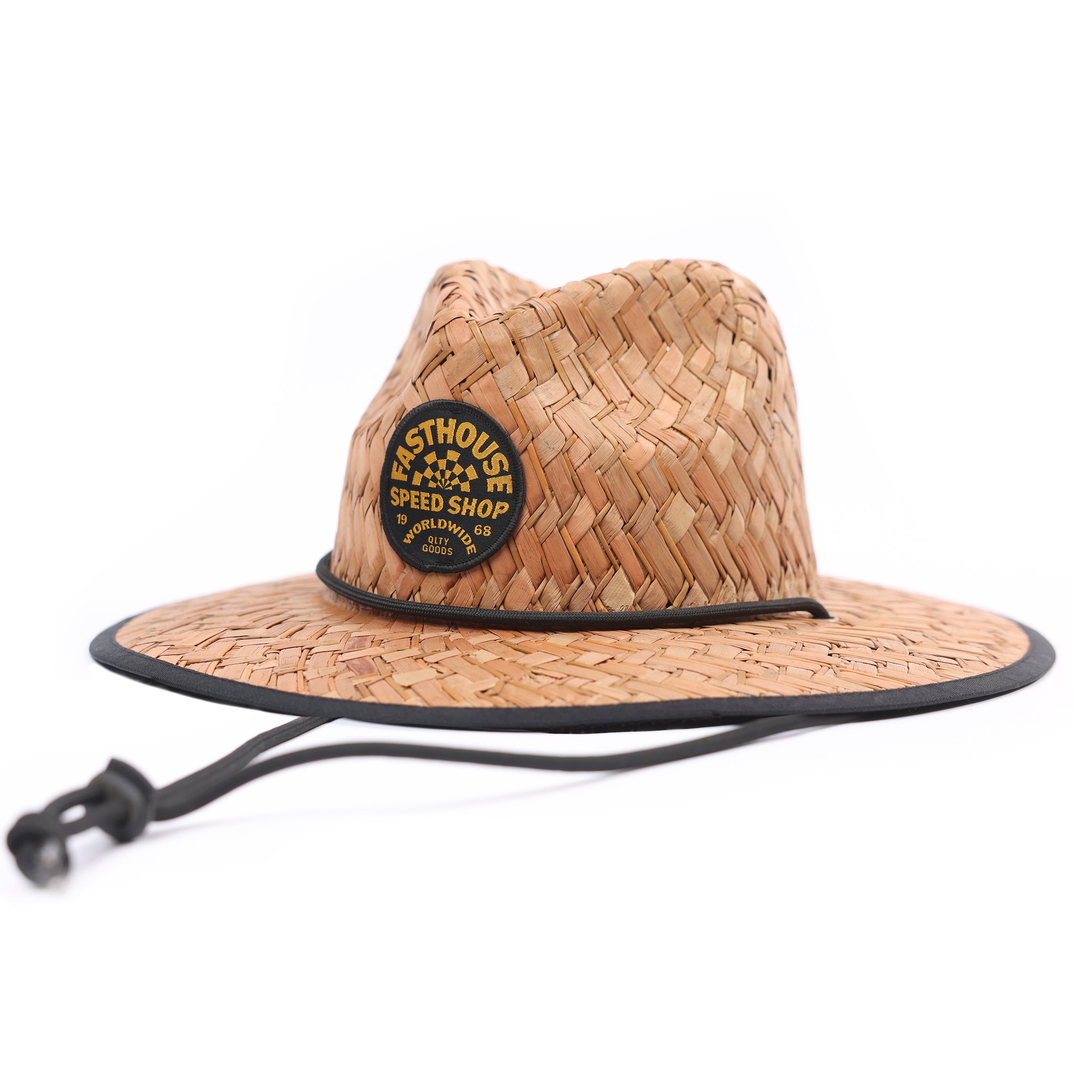 Deco Youth Straw Hat - Dark Natural