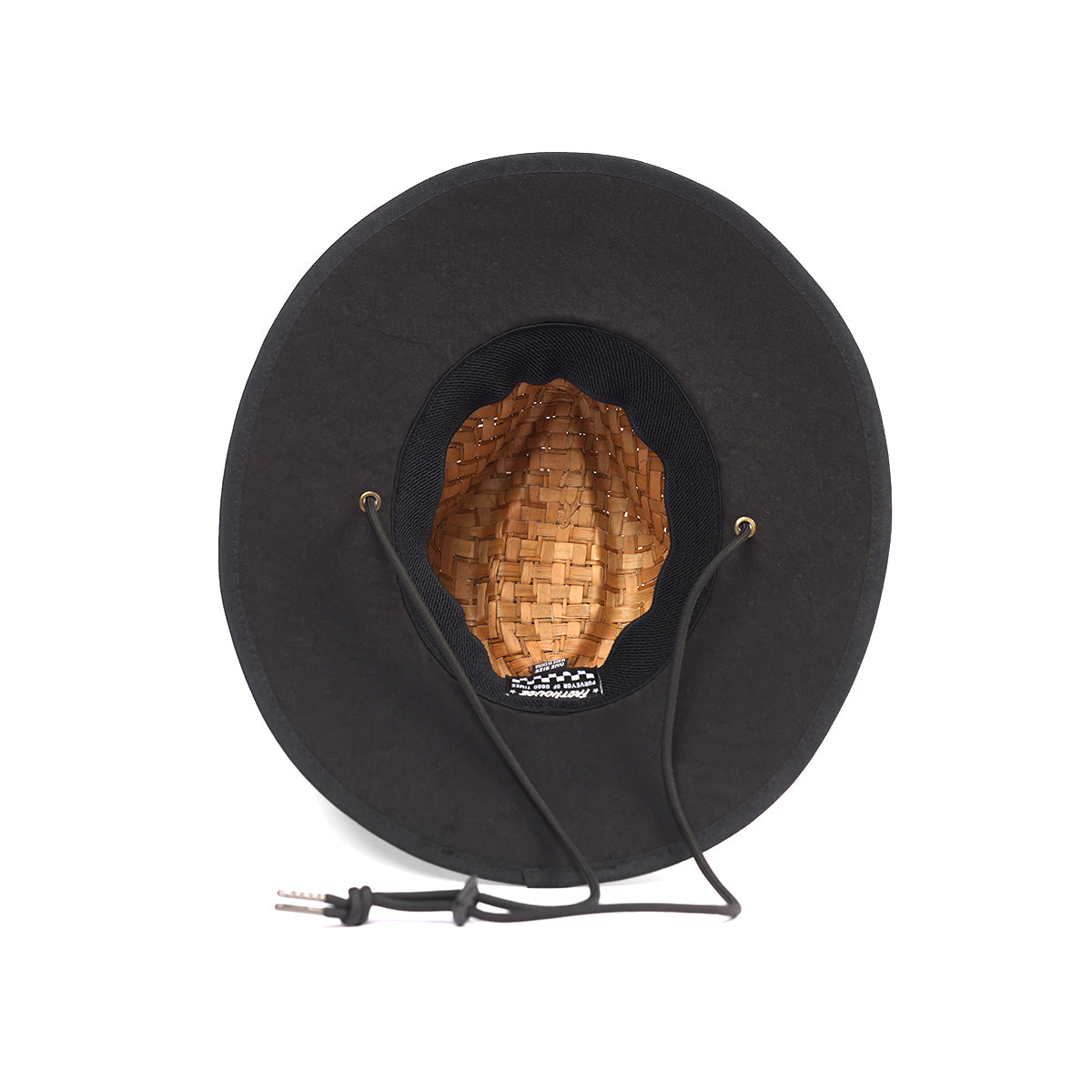 Deco Youth Straw Hat - Dark Natural