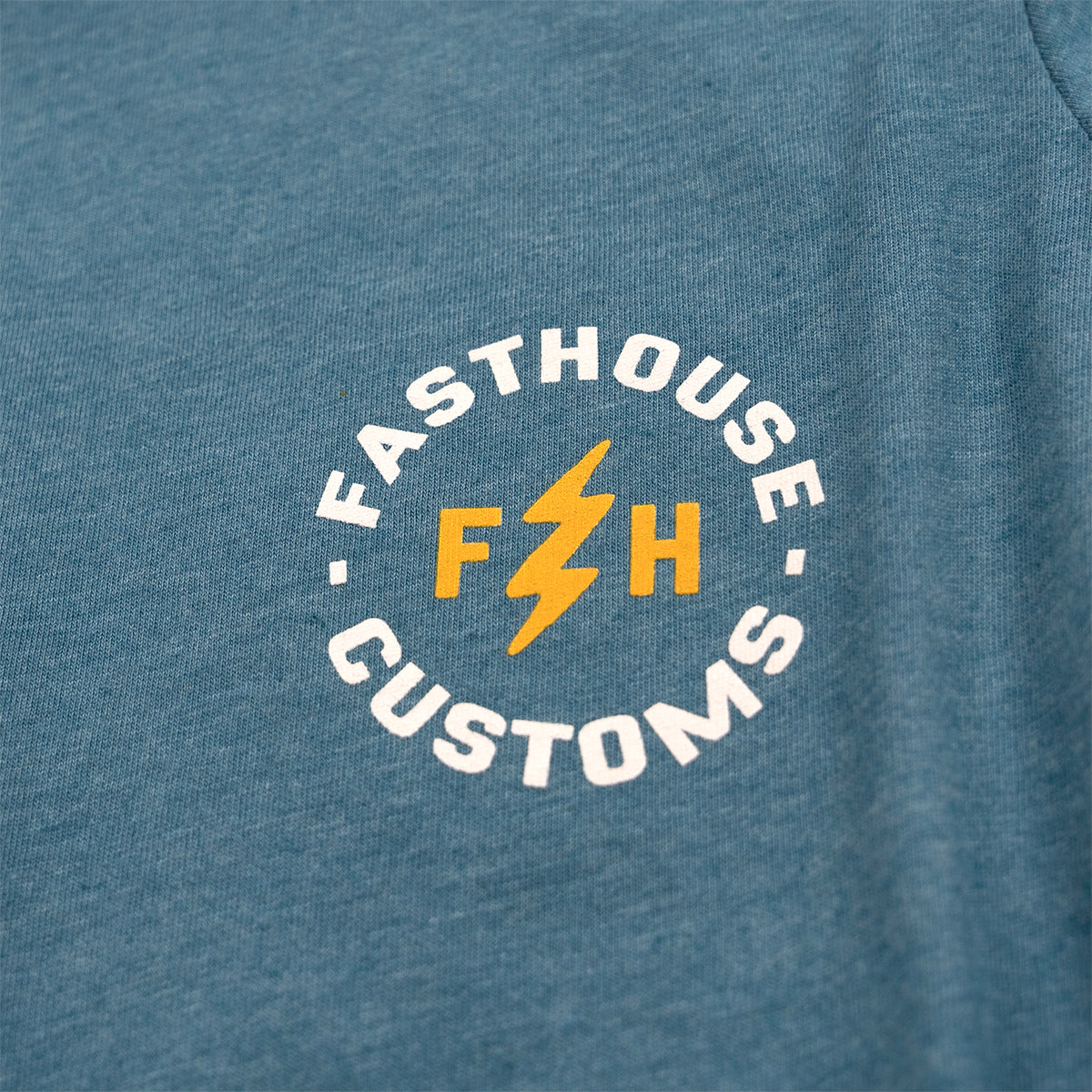 Easy Rider Long Sleeve Youth Tee - Heather Teal