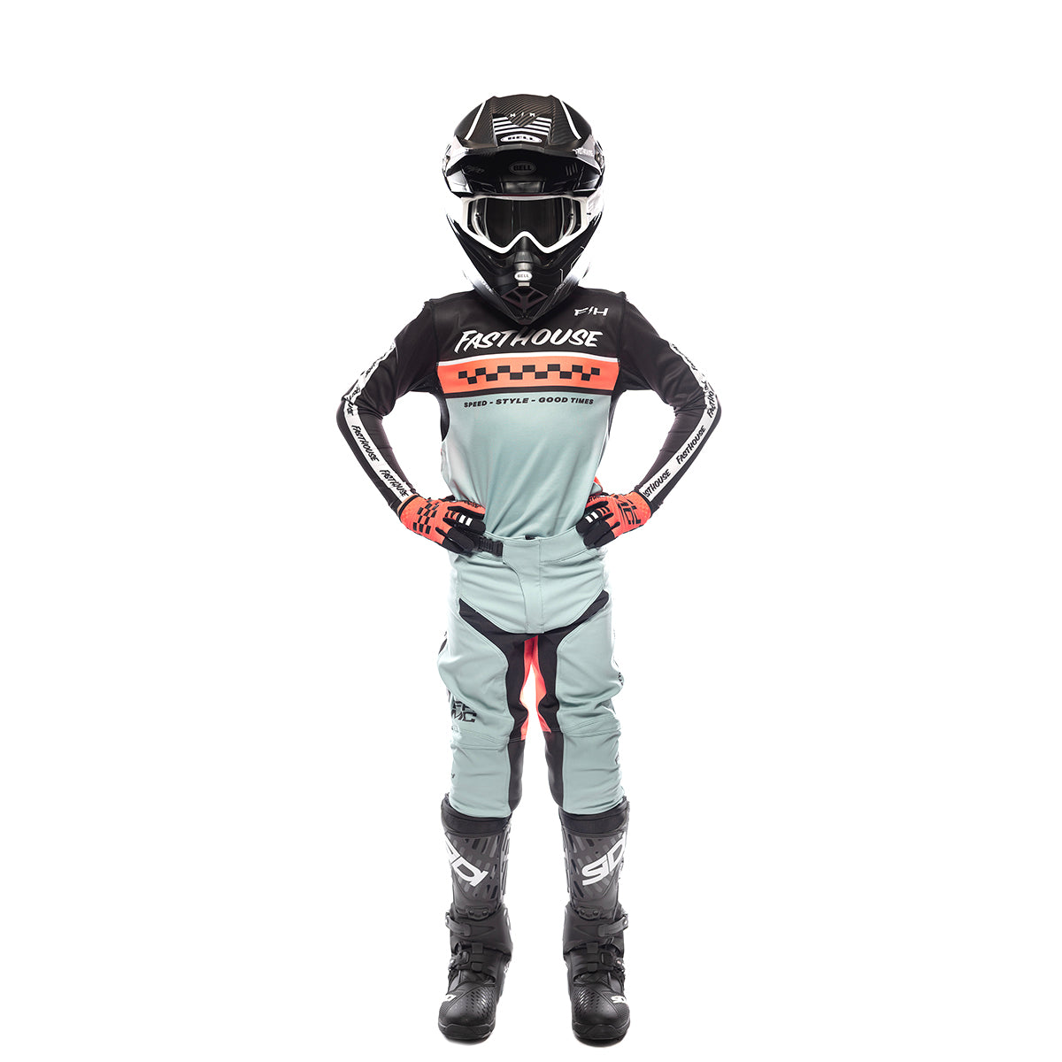 Elrod Formula Youth Jersey - Oceanic Mint/Hyper Coral