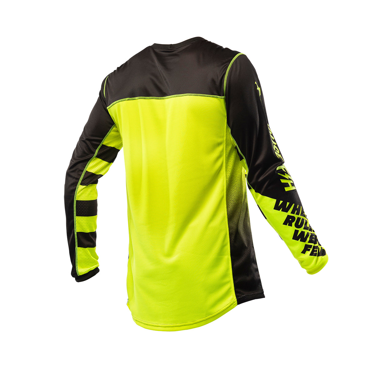 Grindhouse Riot Youth Jersey - Black/High Viz