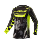 Grindhouse Riot Youth Jersey - Black/High Viz
