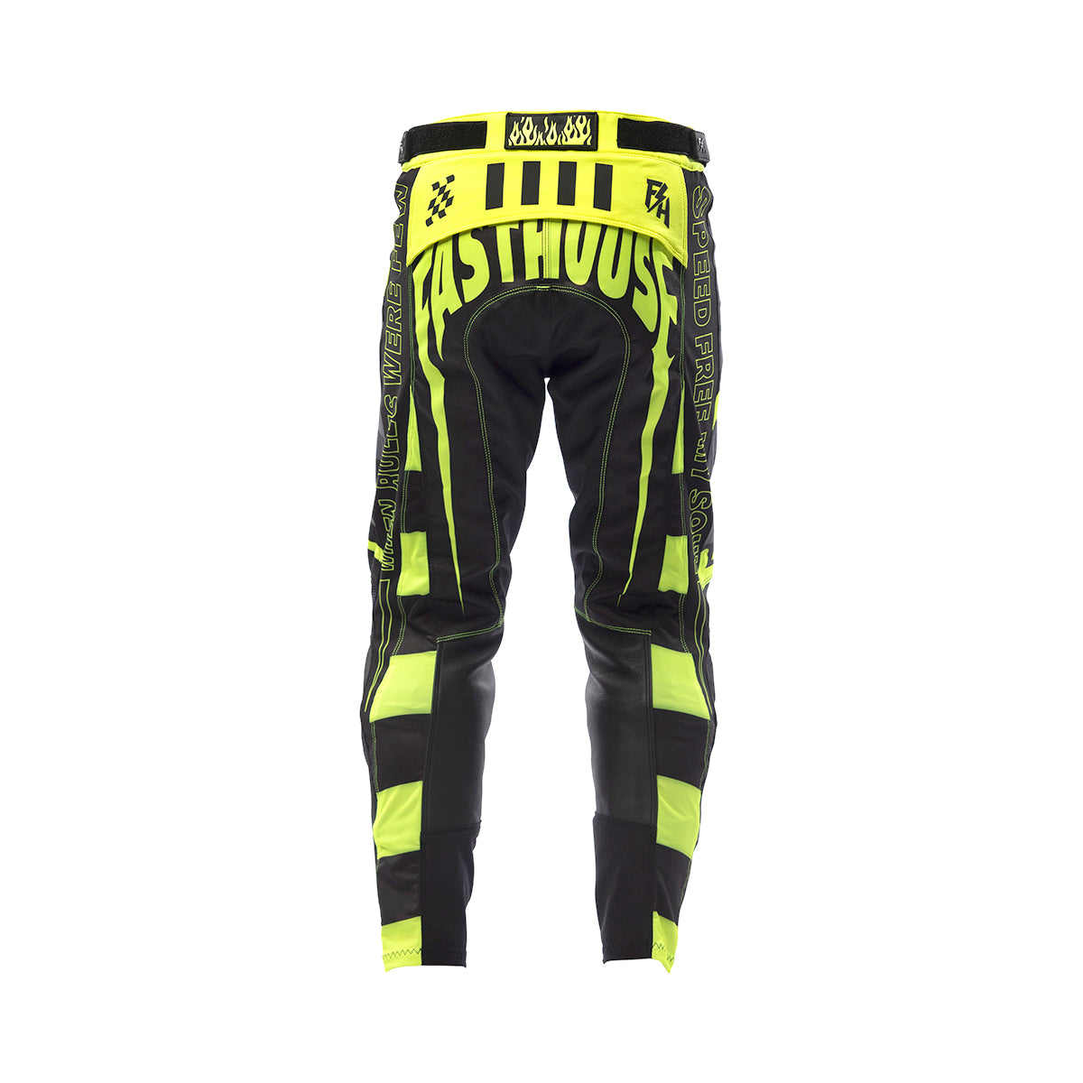 Grindhouse Riot Youth Pant - Black/High Viz