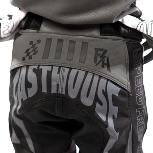 Grindhouse Riot Youth Pant - White/Black