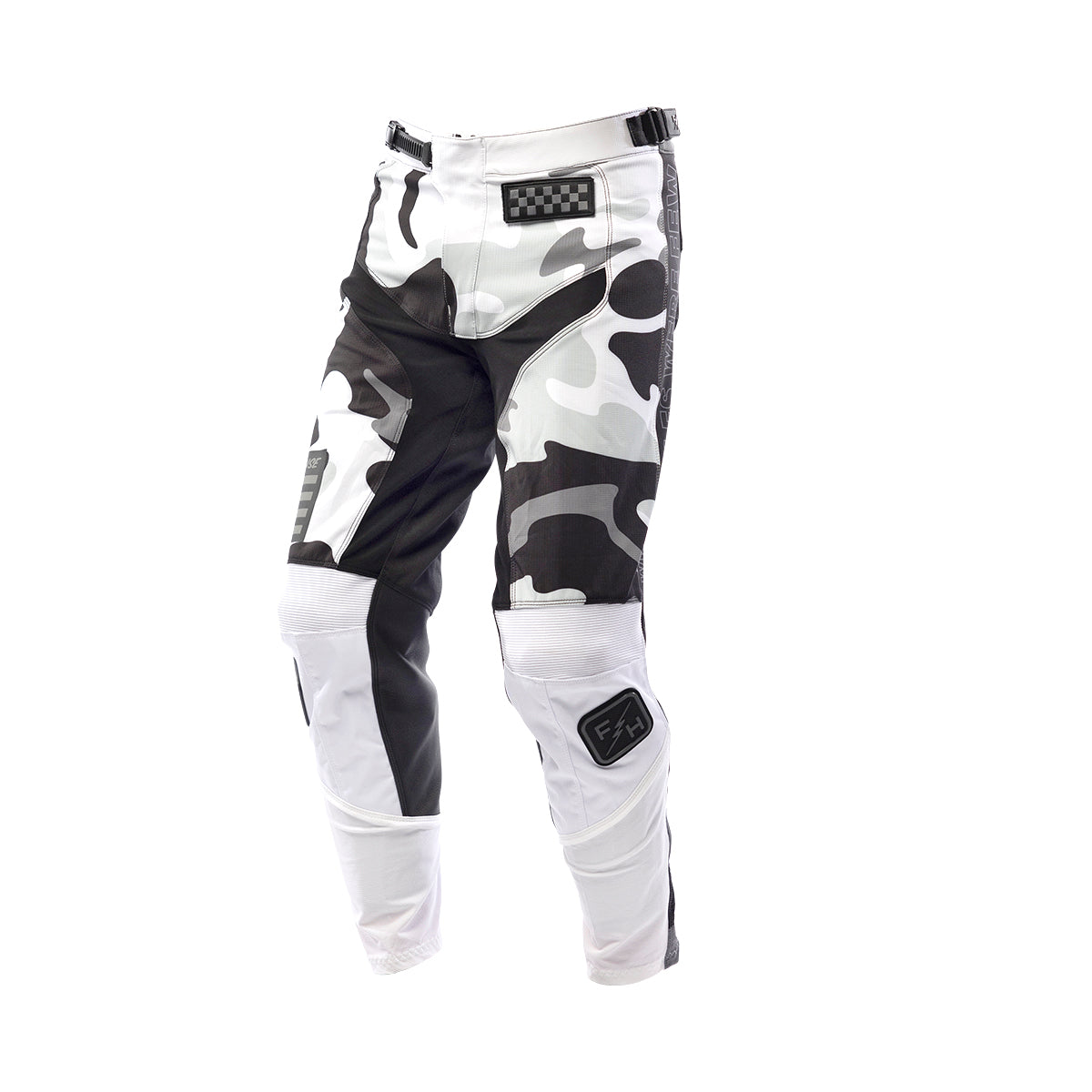 Grindhouse Riot Youth Pant - White/Black