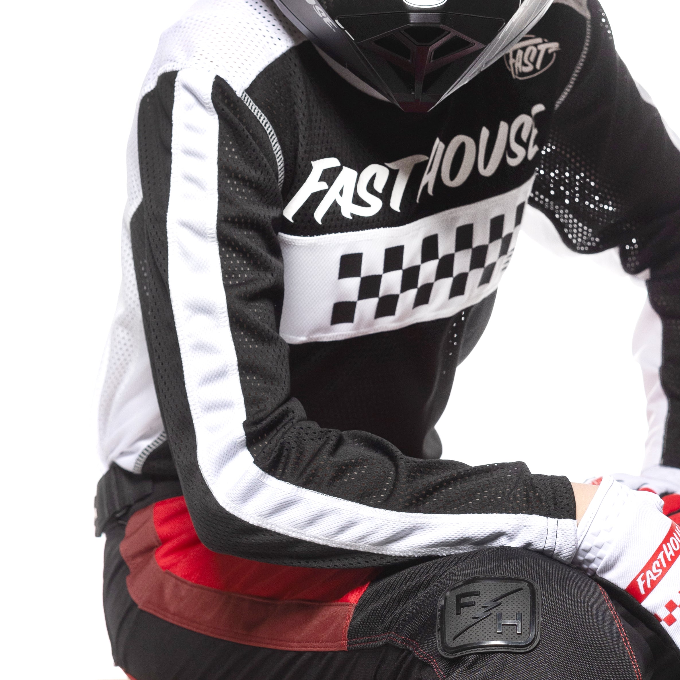 Grindhouse Waypoint Youth Jersey - Black/White