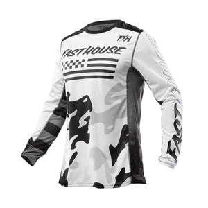 Grindhouse Riot Youth Jersey - White/Black