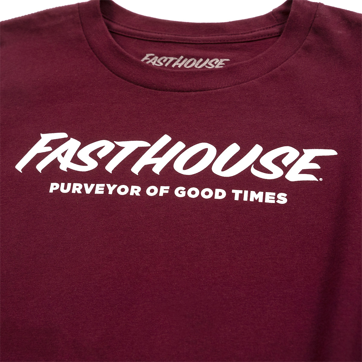 Logo Youth Tee - Maroon