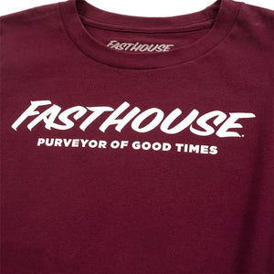 Logo Youth Tee - Maroon