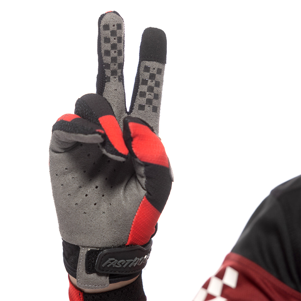 Speed Style Akin Youth Glove - Black/Red