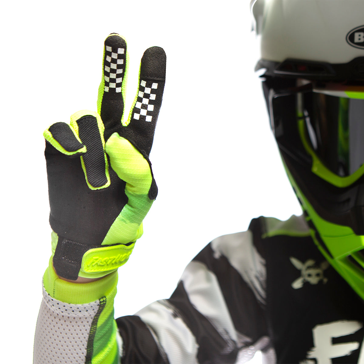 Speed Style Jester Youth Glove - High Viz/Black