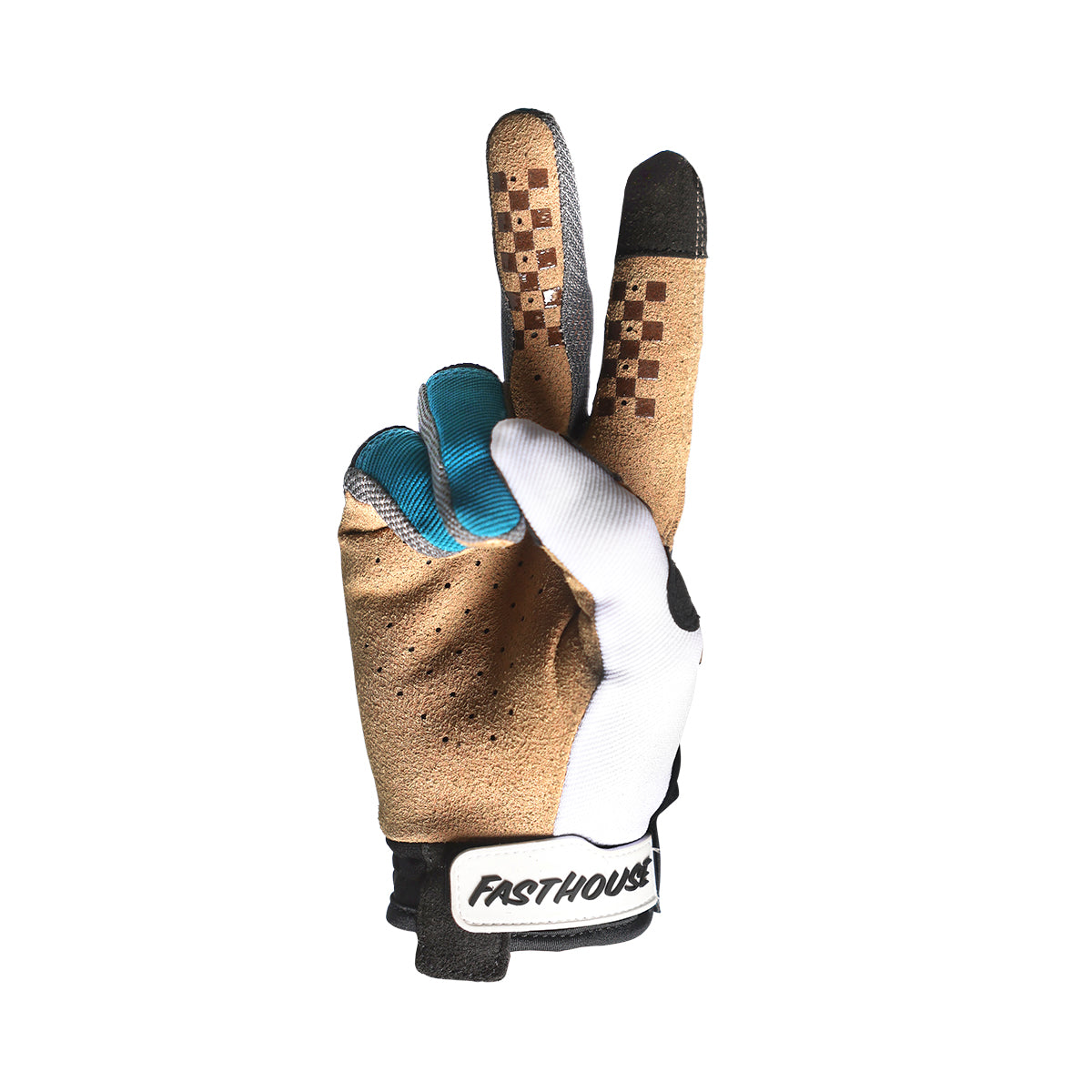 Speed Style Mod Youth Glove - White/Black/Marine