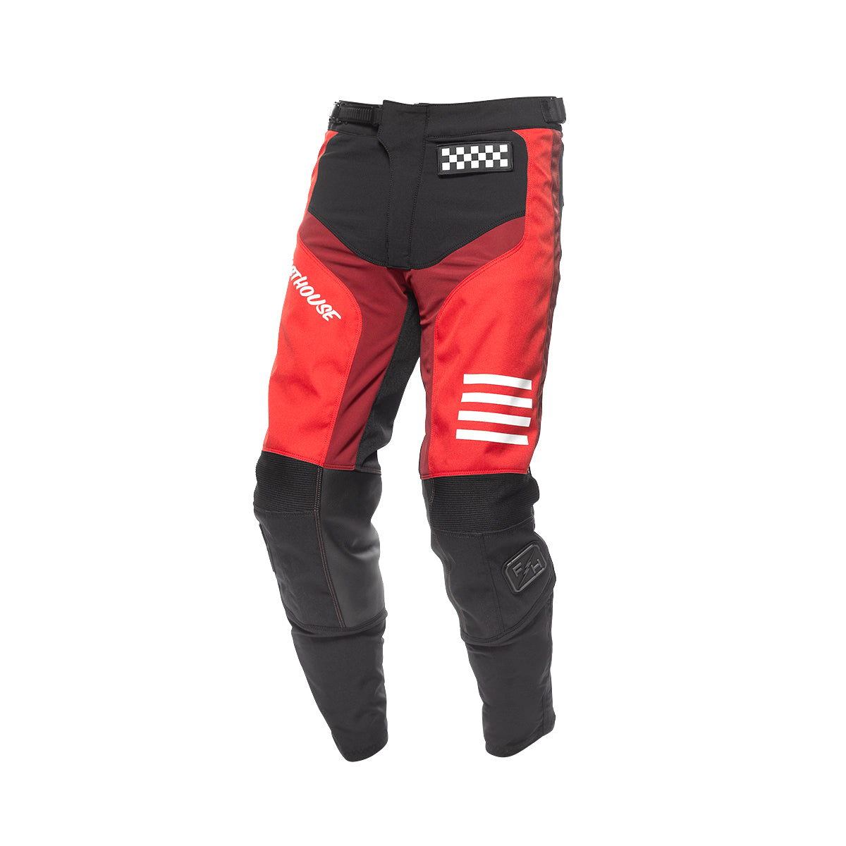 Grindhouse Mod Youth Pant - Red/Black